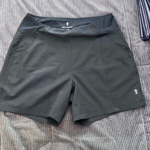 Free Country Jet Black Performance Shorts